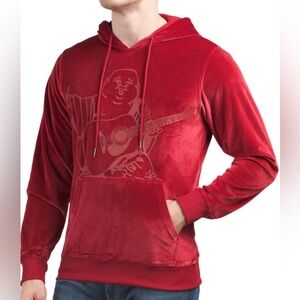 True Religion Buddha Velour Hoodie Size L